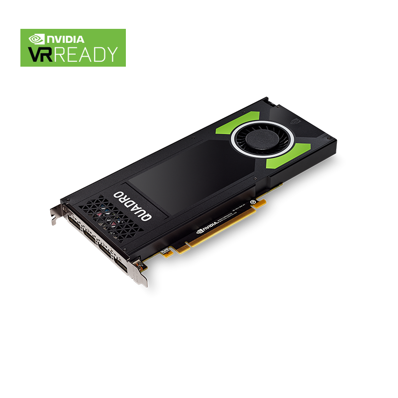 NVIDIA Quadro P4000 (1792 Core, 8 GB GDDR5, 256-bit, 243 GB/s, 105 W)